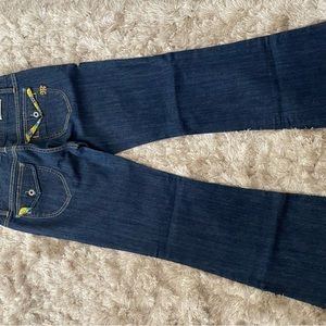 MissMe Women’s JP4480X Geneva denim flare jeans